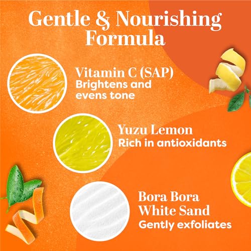 TruSkin Vitamin C Gentle Face Scrub - Daily Exfoliator for All Skin Types, 4 Fl. Oz - Image 4