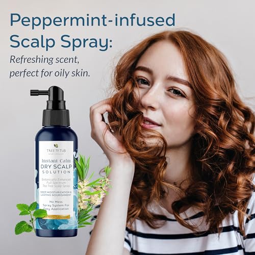 Tree To Tub Tea Tree Scalp Moisturizer Spray ? Dry Scalp Care - Image 4