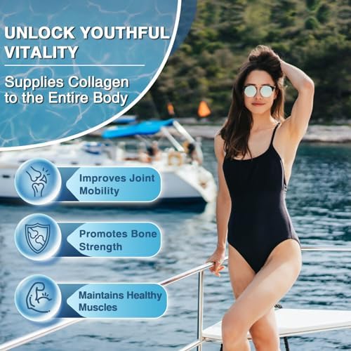ZEBORA Marine Collagen Peptides with Hyaluronic Acid & Keratin - 35 Servings - Image 5