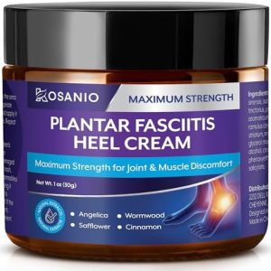Maximum Strength Herbal Plantar Fasciitis Relief Cream for Feet and Joints 1oz