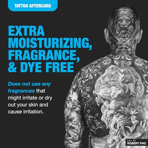 H2Ocean Aquatat Tattoo Healing Ointment - Fragrance-Free Aftercare Cream with Vitamins, 1.75 oz - Image 4