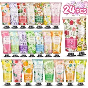 24 Pack Mini Hand Cream Set for Women - Travel Size Gifts for All Occasions