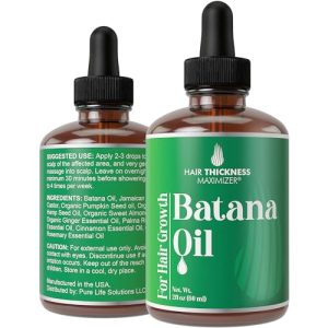 Batana Oil Hair Growth Serum: Jamaican Black Castor, Pumpkin Seed, Rosemary 2oz
