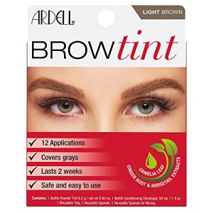 Ardell Light Brown Semi-Permanent Brow Tint Dye Kit - 1 Pack