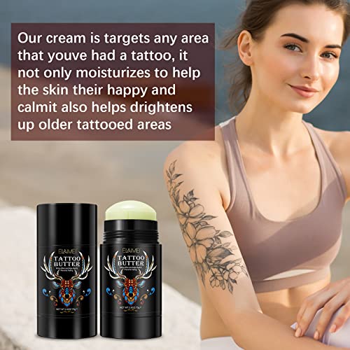 Tattoo Aftercare Balm 2.6 oz - Organic Moisturizer for Old & New Tattoos - Image 7