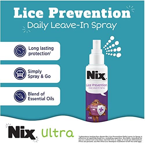 Nix Lice Treatment Kit: Shampoo, Comb & Leave-in Spray - Image 4