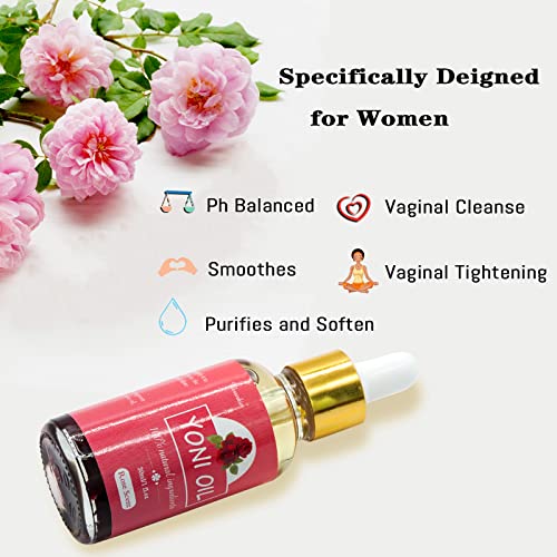 Natural Yoni Oil 2-Pack for Women pH Balanced Intimate Deodorant Serum - Image 3
