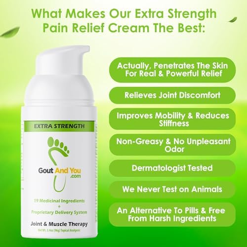 Extra Strength Joint Relief Cream for Flare-Ups, Tendon & Muscle Pain - Fast Acting - Image 3