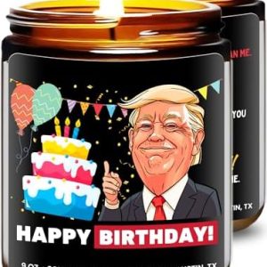 Large Funny Birthday Candle Gift for Men and Women, Gift-Ready