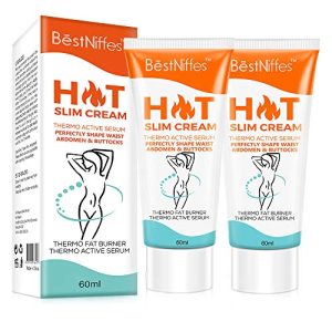Slimming Hot Cream 2-Pack for Fat Burning and Skin Tightening