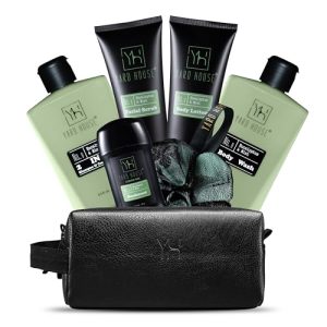 Men's Luxury Eucalyptus Mint Bath Set 7 Piece Gift Kit New