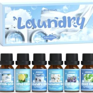 ARVIDSSON Laundry Essential Oils Set for Home Use