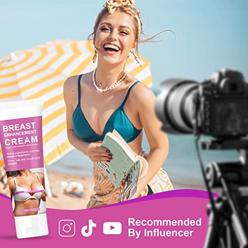 Natural Breast Enhancement Cream, 100g for Growth, Firming & Tightening - Image 6