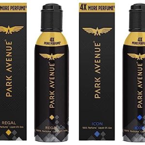 DK Regal NO GAS Men's Perfume 130ml & Park Avenue Premium Fragrance