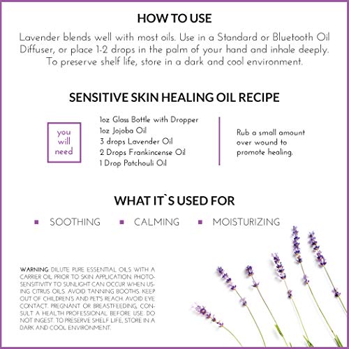 Artnaturals 100% Pure Lavender Essential Oil 15ml - Therapeutic Grade Aromatherapy - Image 4