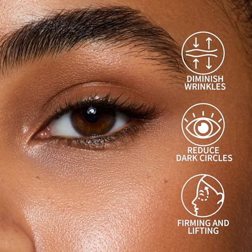 Caffeine Eye Cream with Metallic Applicator for Dark Circles & Fine Lines, 0.6 OZ - Image 4