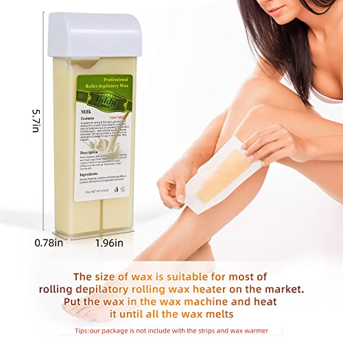 Liddy Dance Wax Roll-On Refills for At-Home Hair Removal, 4 Pack - Image 3