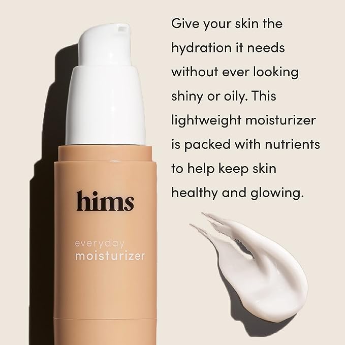 Hims Men's Moisturizer - Hydrating, Lightweight, Vegan, Ocean Scent - 2 Pack - Image 4