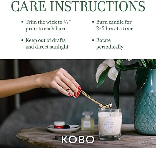 KOBO Siam Poppy Candle (9 oz) | 100% Soy Wax | Plantable Box | 60 Hour Burn - Image 8