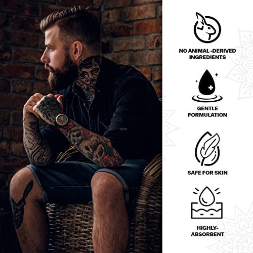 VANERIA Tattoo Lotion: Aftercare, Moisturizer, Prevents Fading, Natural Ingredients, 250ml - Image 6