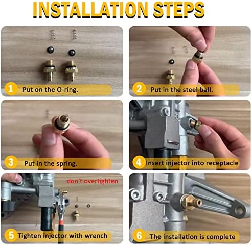 Pressure Washer Soap Injector Kit for Briggs, Homelite, Ryobi, Husky (2 Set) - Image 6