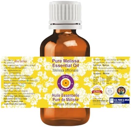 Melissa Essential Oil 10ml ? Steam Distilled (Deve Herbes) - Image 2