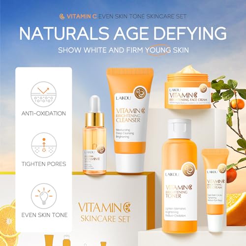 Vitamin C Skincare Set for Teens ? 5 Piece Kit - Image 4