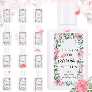 12 Mini Floral Body Wash 1oz ? 12 Pcs Set