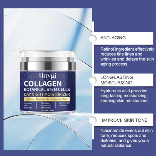 Collagen Face Moisturizer with Retinol & Hyaluronic Acid - Image 5