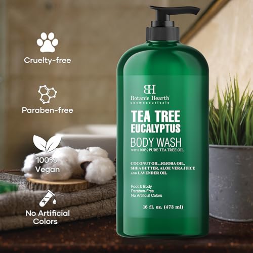 Eucalyptus & Tea Tree Body Wash ? 16 fl oz, Sulfate Free - Image 6