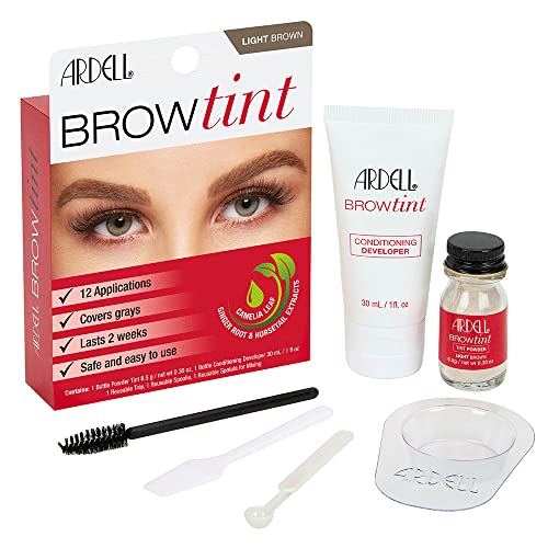 Ardell Light Brown Semi-Permanent Brow Tint Dye Kit - 1 Pack - Image 7