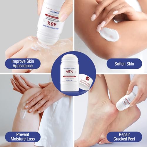 Intensive 40% Urea Cream Stick 2.5 oz for Severely Cracked Heels and Hands Relief - Image 4