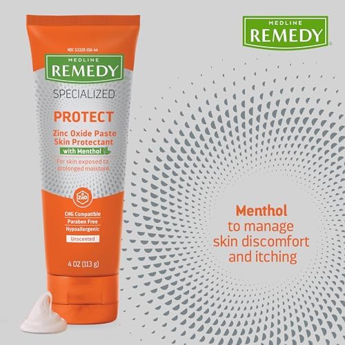 Medline Remedy Zinc Oxide Paste with Menthol, Unscented, 4 oz for Diaper Rash - Image 7