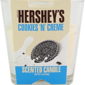 3oz Cookies 'N' Cream Scented Chocolate Candy Candle