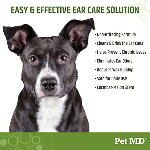 Pet MD Dog Ear Wipes with Aloe & Eucalyptus ? 100 Count - Image 4