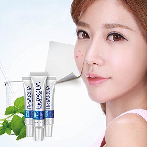 BIOAQUA 30g Anti-Wrinkle Acne Cream for Spots, Scars, and Blemishes - Image 2