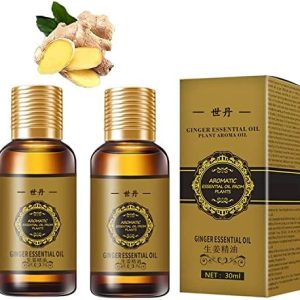 2PC Ginger Oil for Belly Drainage and Slimming