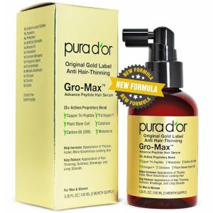 PURA D'OR Gro-Max Hair Serum ? Advanced Peptide Formula