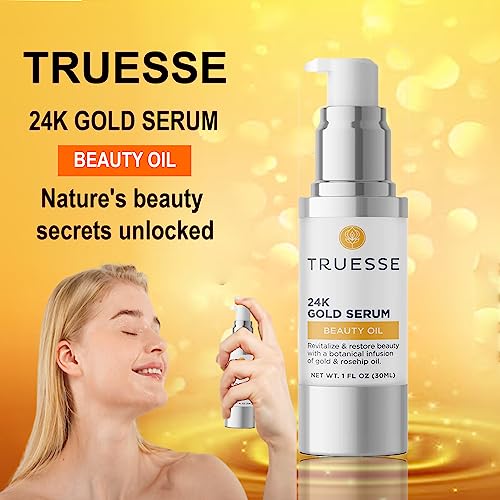 24K Gold Anti-Aging Face Serum for Women with Ayurvedic Oil for Wrinkles 1 fl oz - Image 3