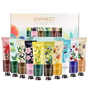 Ownest 10 Pack Plant Fragrance Hand Cream Kit - Travel Size Moisturizer Gift