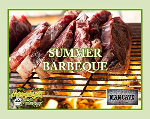 Handmade 3oz Beef Barbecue Soy Candle in a Summer Man Cave Tumbler - Image 2