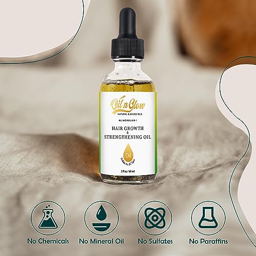 9-in-1 Natural Hair Growth Serum with Rosemary, Castor & Peppermint Oils 2 FL - Image 7