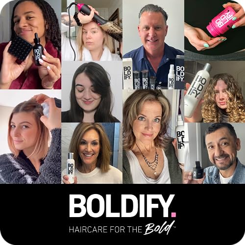 BOLDIFY Hair Growth Serum - 2 oz, 30 Natural Boosters, 4 Peptides for Thicker Hair - Image 8