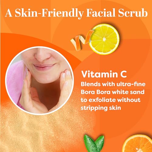 TruSkin Vitamin C Gentle Face Scrub - Daily Exfoliator for All Skin Types, 4 Fl. Oz - Image 3