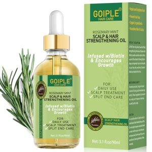 Rosemary Oil for Hair Growth, 3.1 FL OZ, Natural Scalp Treatment