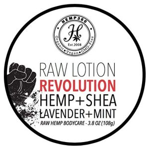 Revolution Organic Raw Lotion with Hemp, Shea Butter, Lavender & Mint