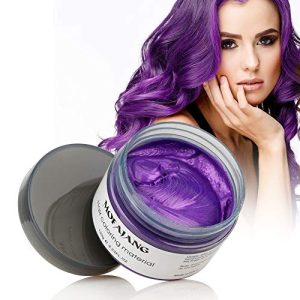 EFLY 4.23 oz Purple Hair Wax - Disposable, Easy Clean for Cosplay & Parties