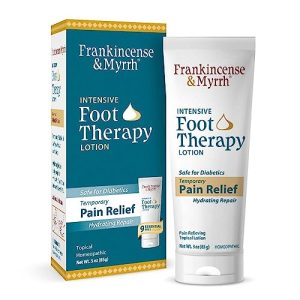 Frankincense & Myrrh Foot Pain Relief Cream – Diabetic Neuropathy & Restless Leg Relief, 3oz