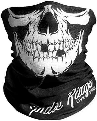 Indie Ridge Skull Face Mask for Motorcycles Winter Sports Warm Comfortable