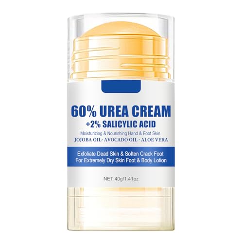 60% Urea & 2% Salicylic Acid Foot Cream for Dry, Cracked Skin - 1.41oz